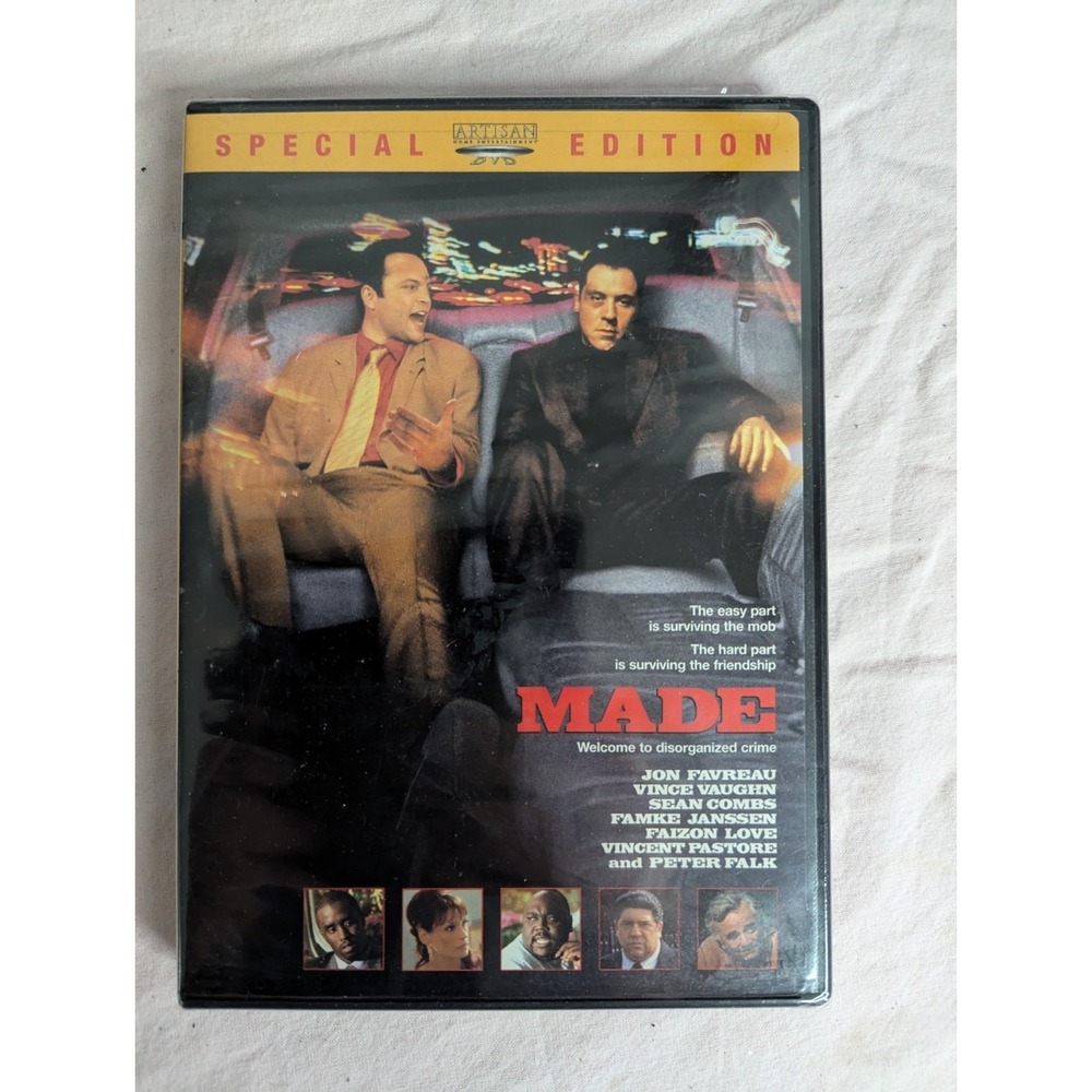 Made DVD Special Edition Movie video Vince Vaughn Sean Combs Faizon Love NEW